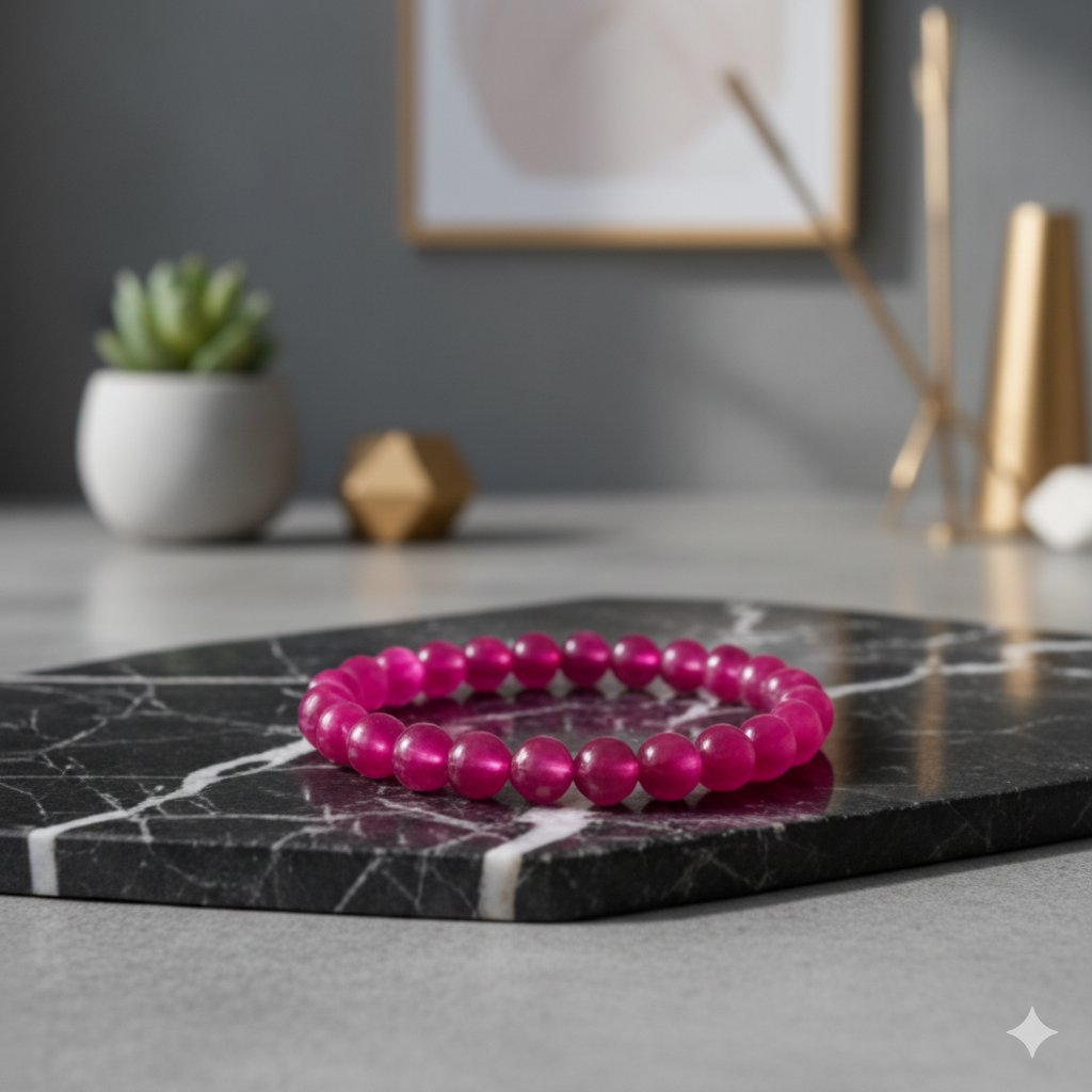 radiant pink agate crystal beaded bracelet – elegant healing energy stretch bracelet radiant pink agate crystal beaded bracelet – elegant healing energy stretch bracelet