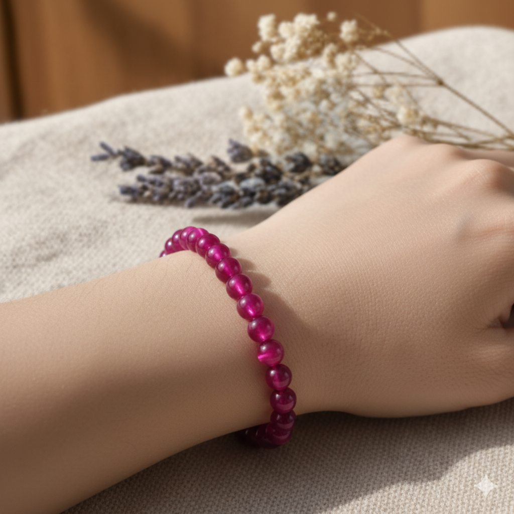 radiant pink agate crystal beaded bracelet – elegant healing energy stretch bracelet radiant pink agate crystal beaded bracelet – elegant healing energy stretch bracelet