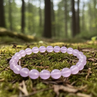 natural rose quartz healing bracelet – pink crystal beaded love & harmony wrist mala natural rose quartz healing bracelet – pink crystal beaded love & harmony wrist mala