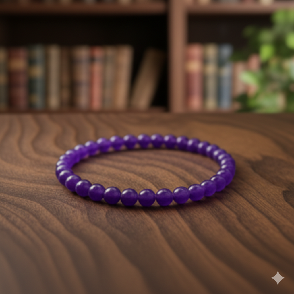 premium amethyst crystal beaded bracelet – spiritual protection & calm energy band premium amethyst crystal beaded bracelet – spiritual protection & calm energy band